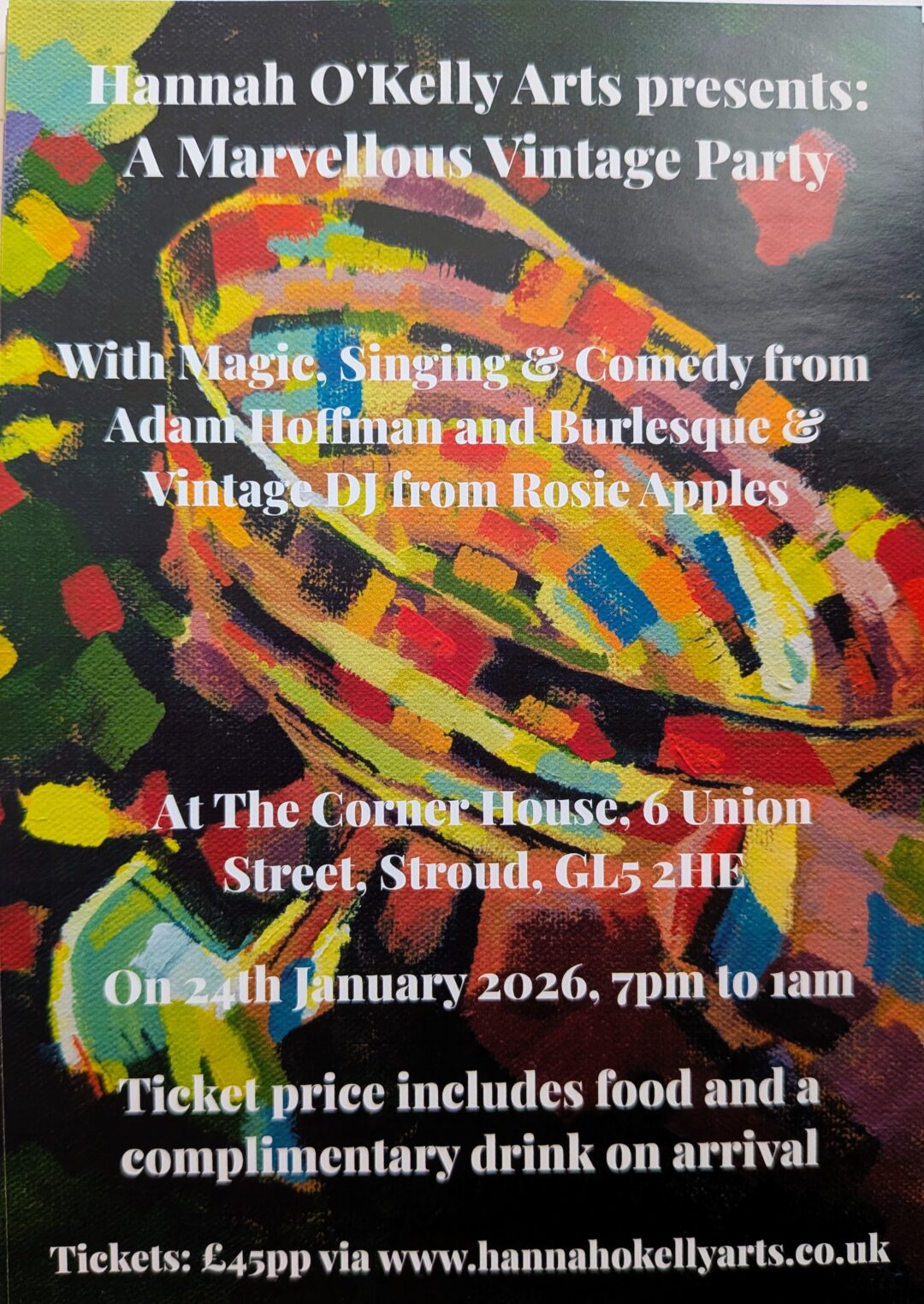 Ticket - Marvellous Vintage Party Jan 2026