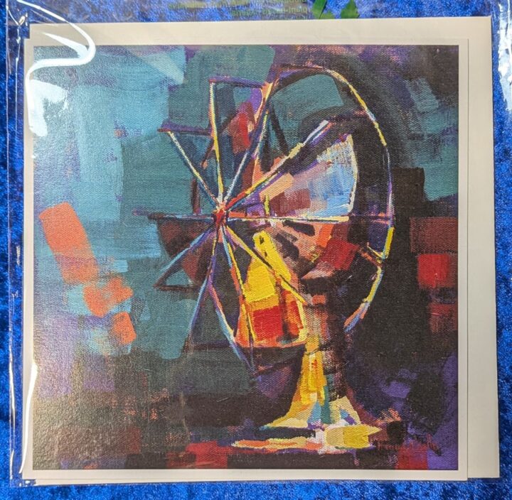 Cast Iron Vintage Fan 2 card