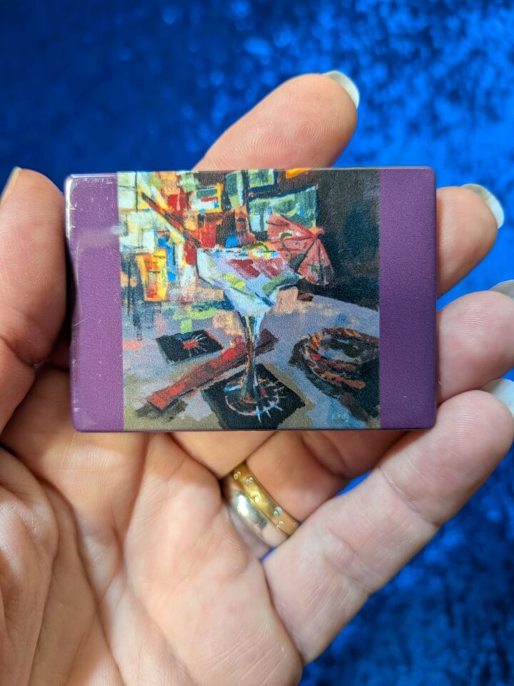 Cocktail at the Fez Fridge Magnet