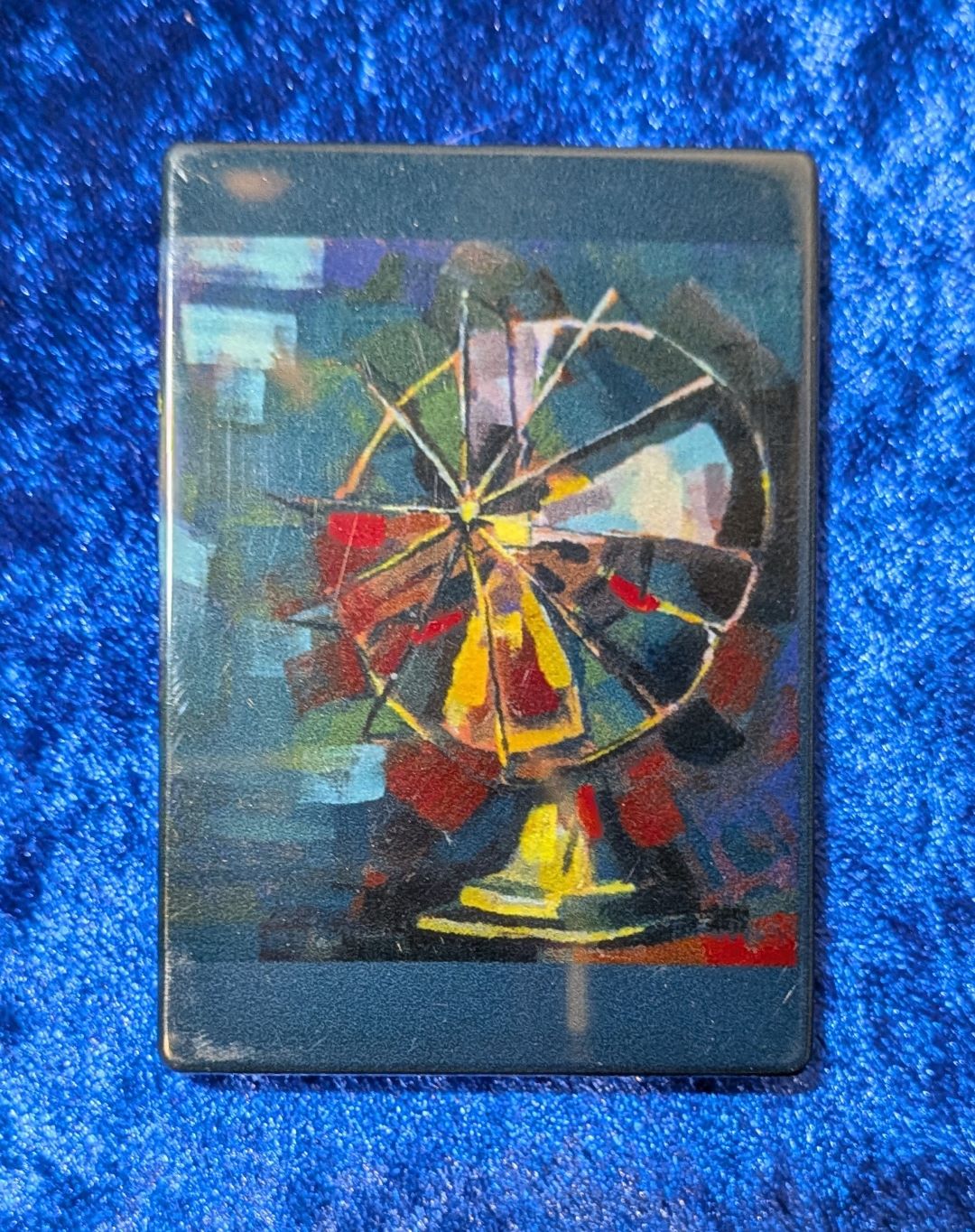 Vintage Cast Iron Fan 1 Fridge Magnet - Image 2