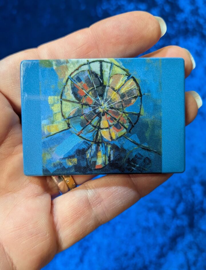 Small Vintage Fan 2 Fridge Magnet