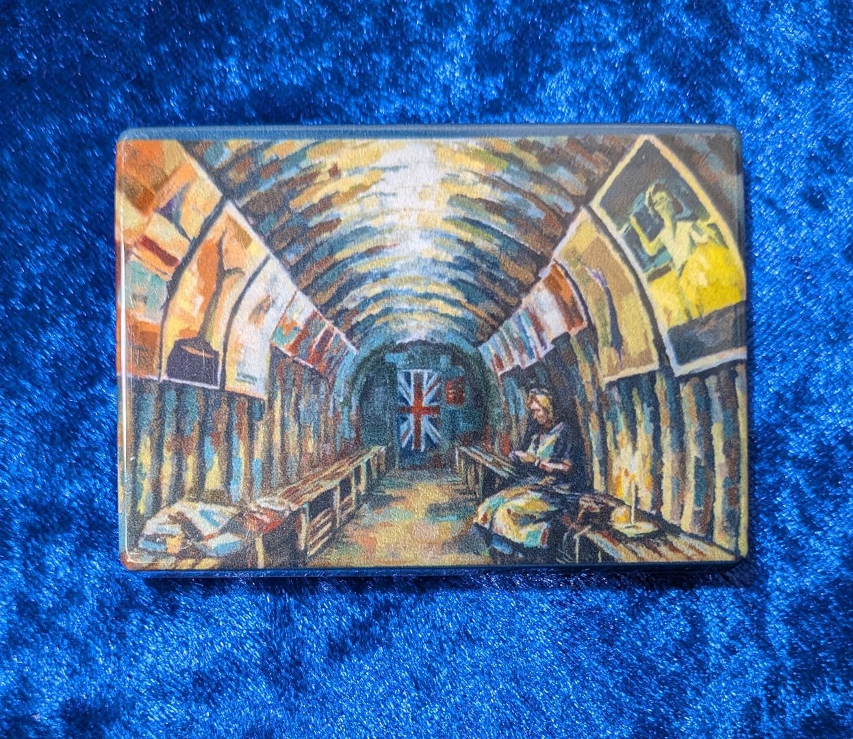 Air Raid Shelter Fridge Magnet - Image 2