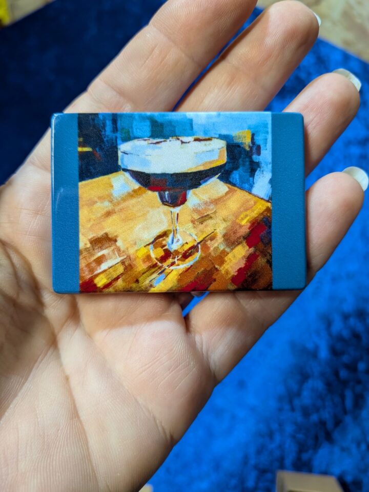 Espresso Martini 2 Fridge Magnet