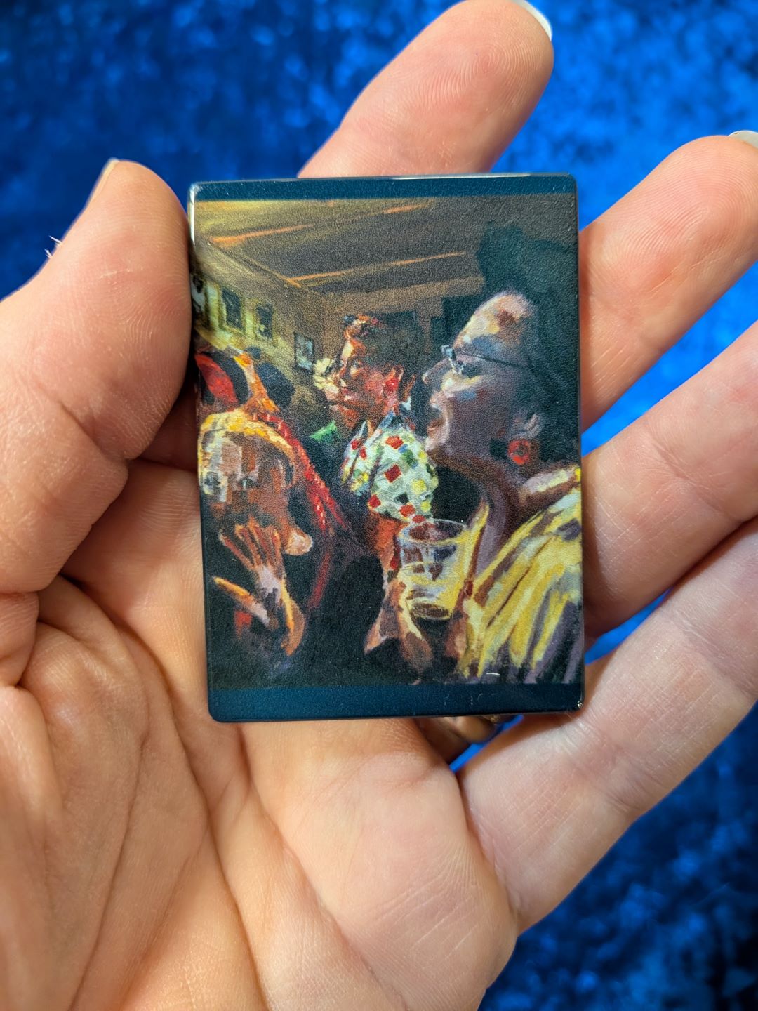 In The Nags Head at Twinwood Fridge Magnet