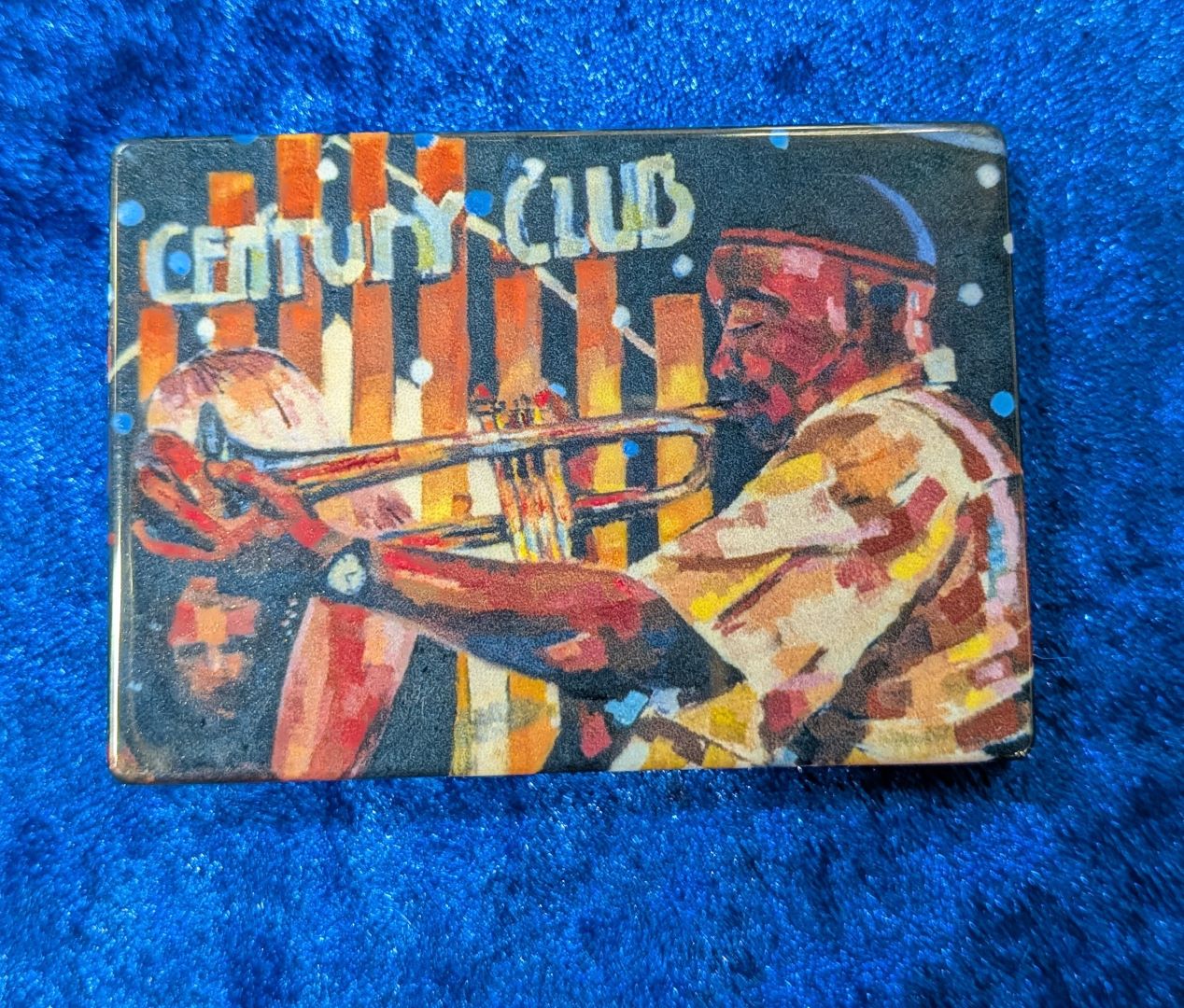 The Trumpet Player Fridge Magnet - Image 2