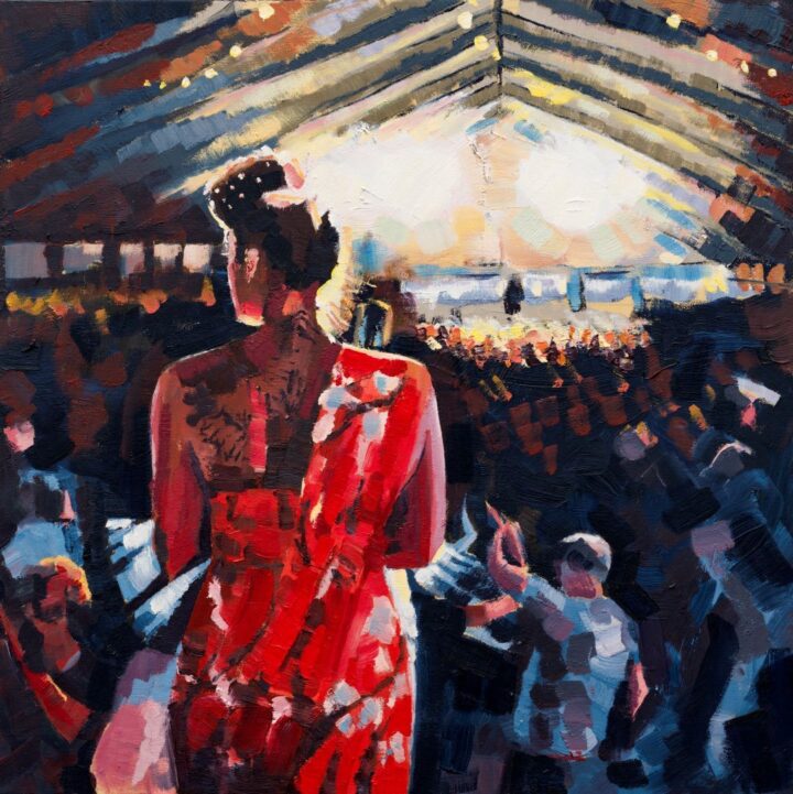 Rosy Rivets at Twinwood Festival Print